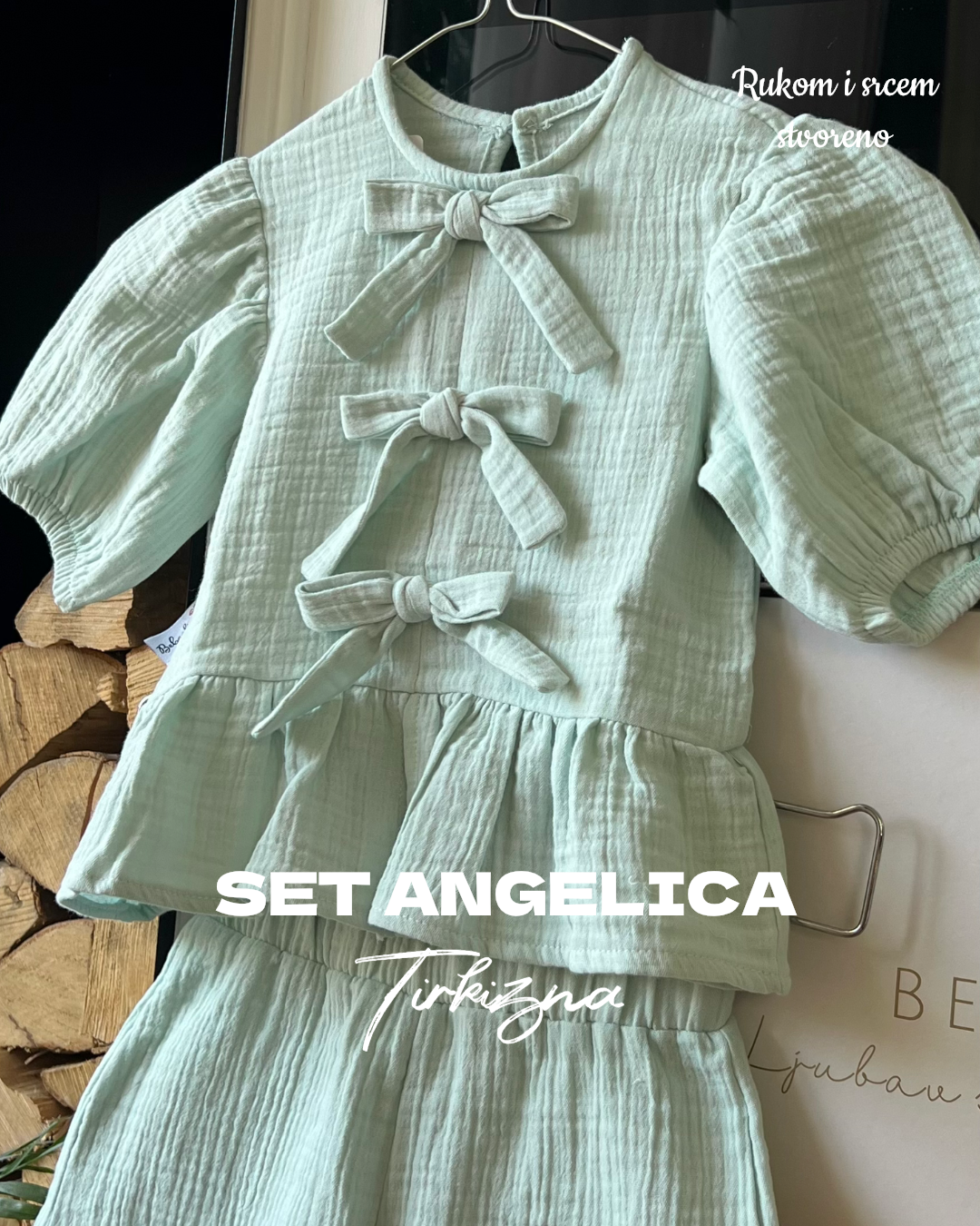 SET ANGELICA - Tirkizna