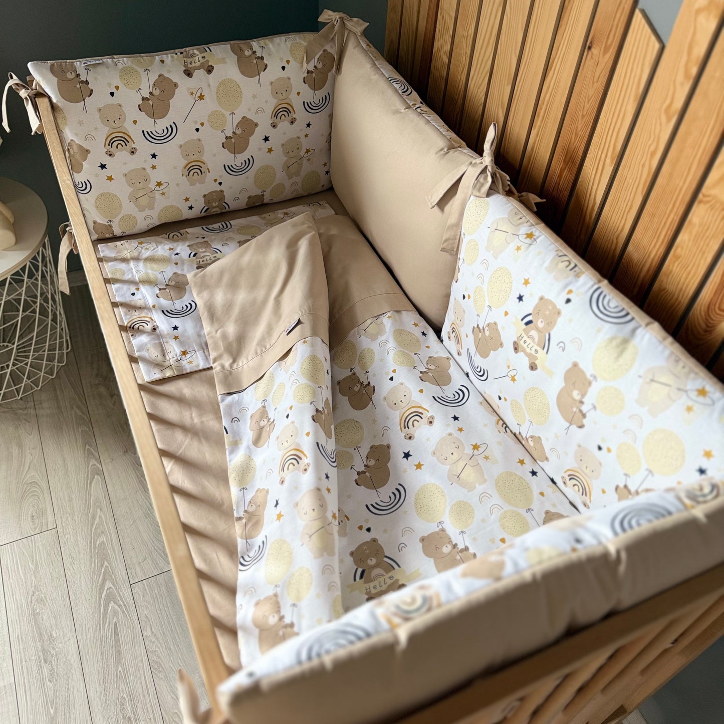 OGRADICA ZA KREVETAC I POSTELJINA ZA BEBE - Medić