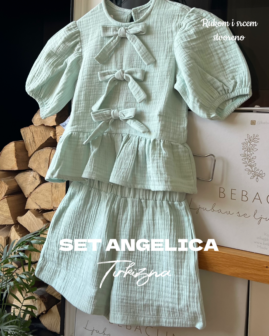 SET ANGELICA - Tirkizna