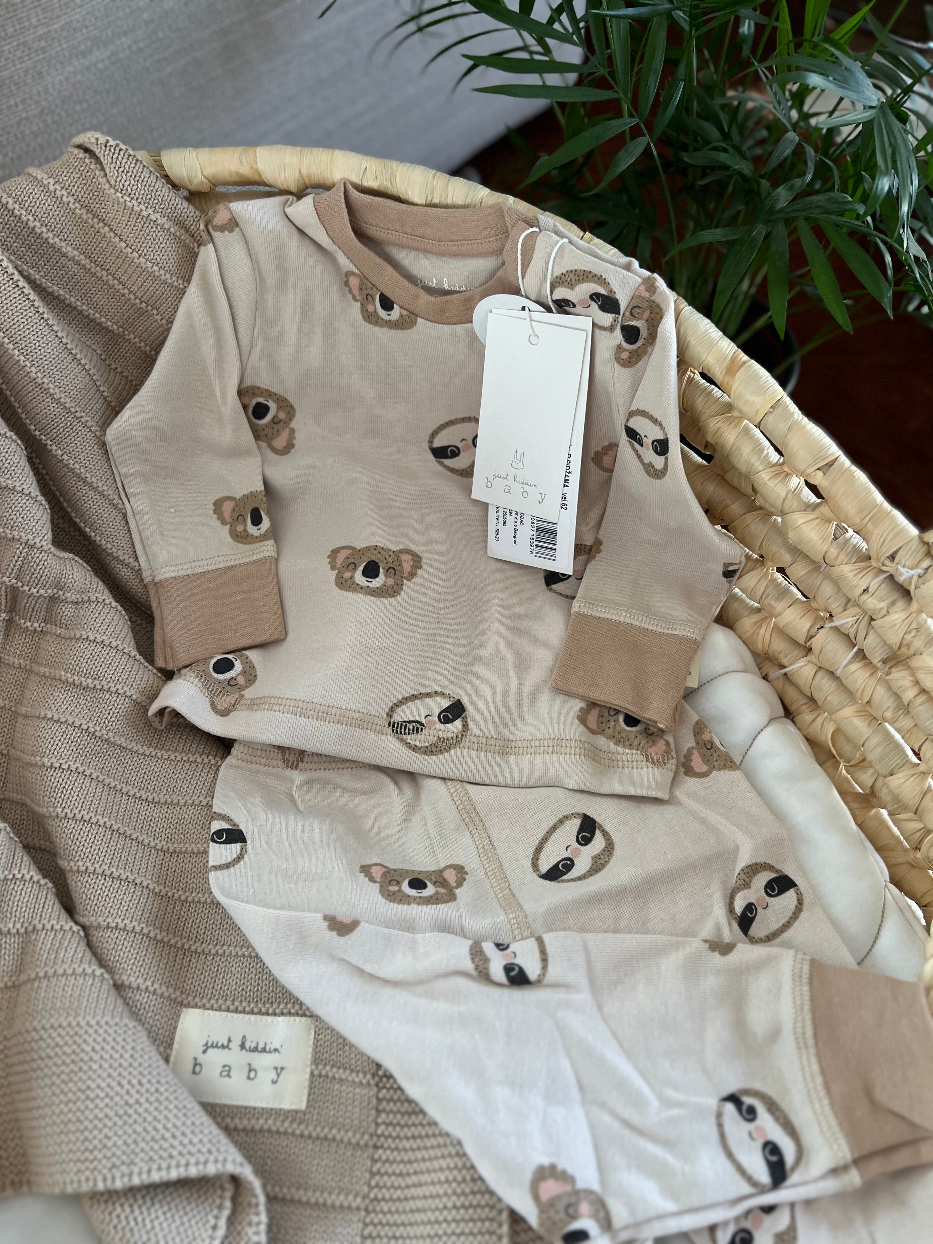 Just kiddin baby pidžama "Organic", 62