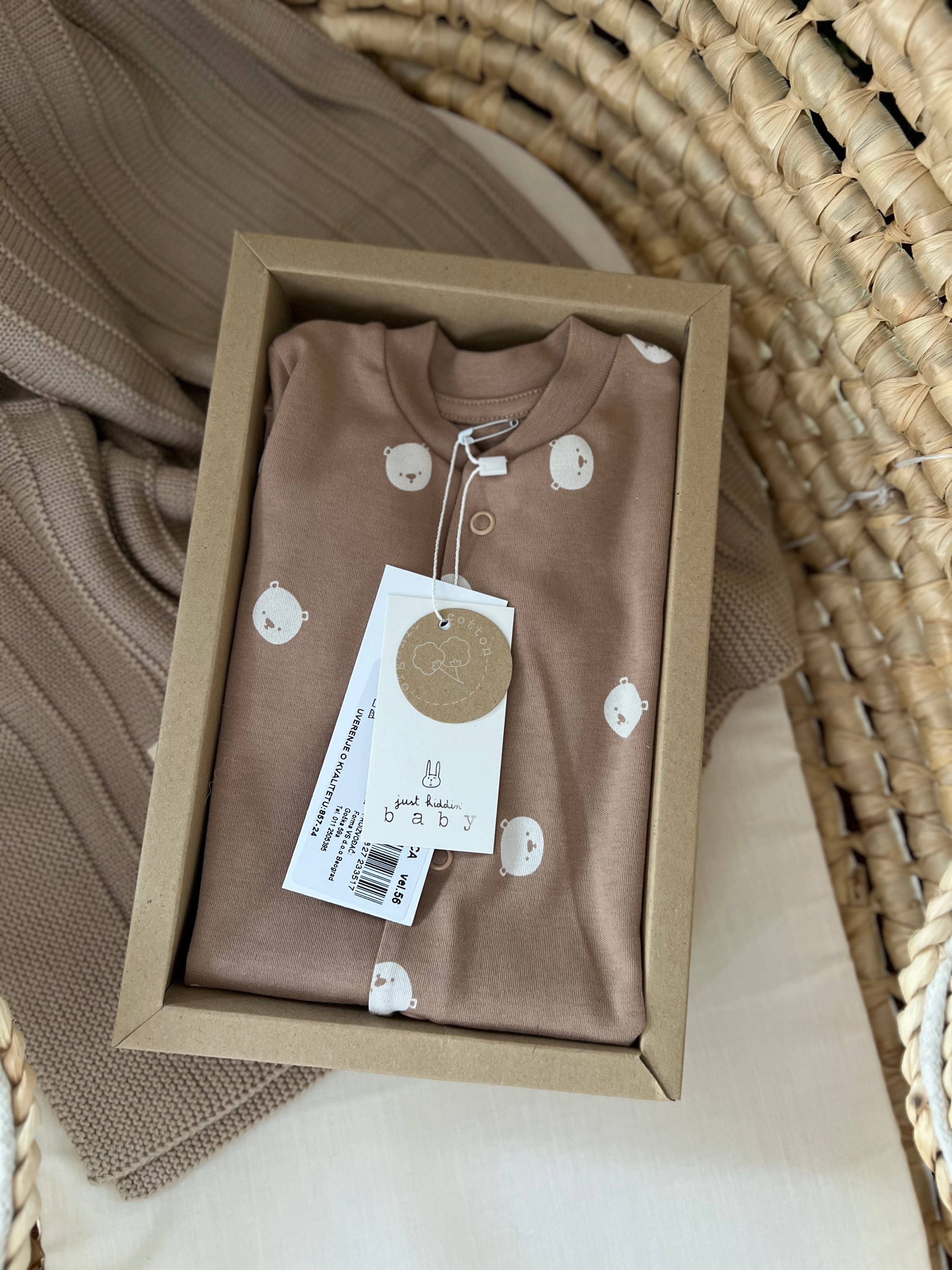Just kiddin baby zeka "Organic", 56-80