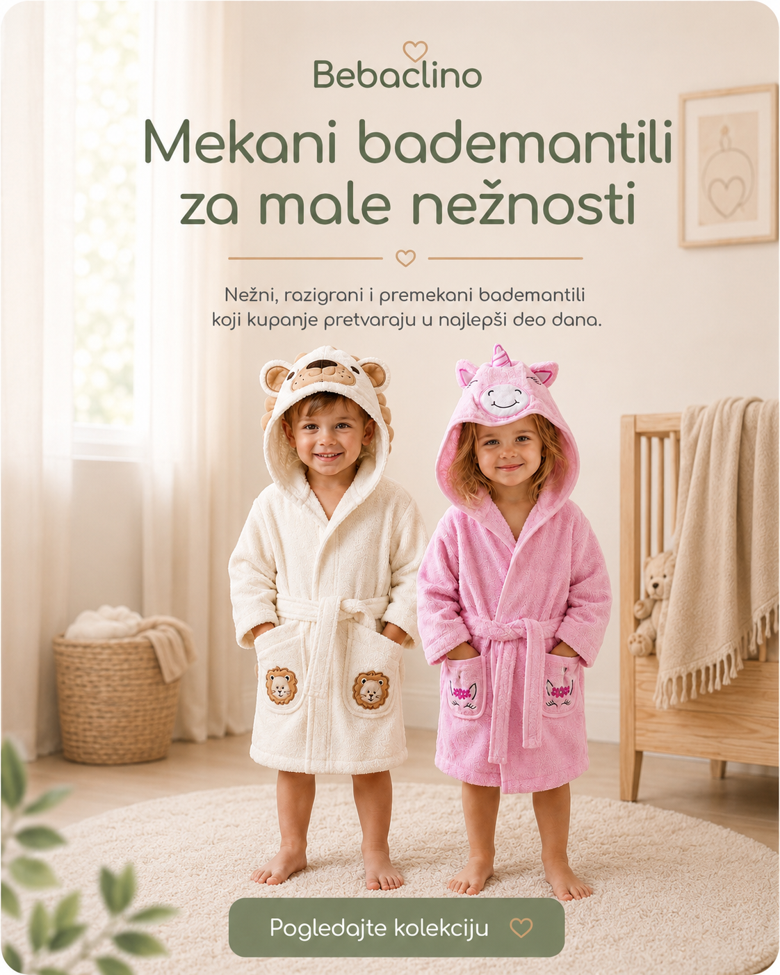 BADE MANTIL ZA BEBE I DECU LAVKO