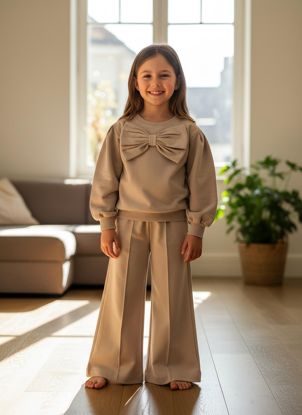 Široki donji deo - krem