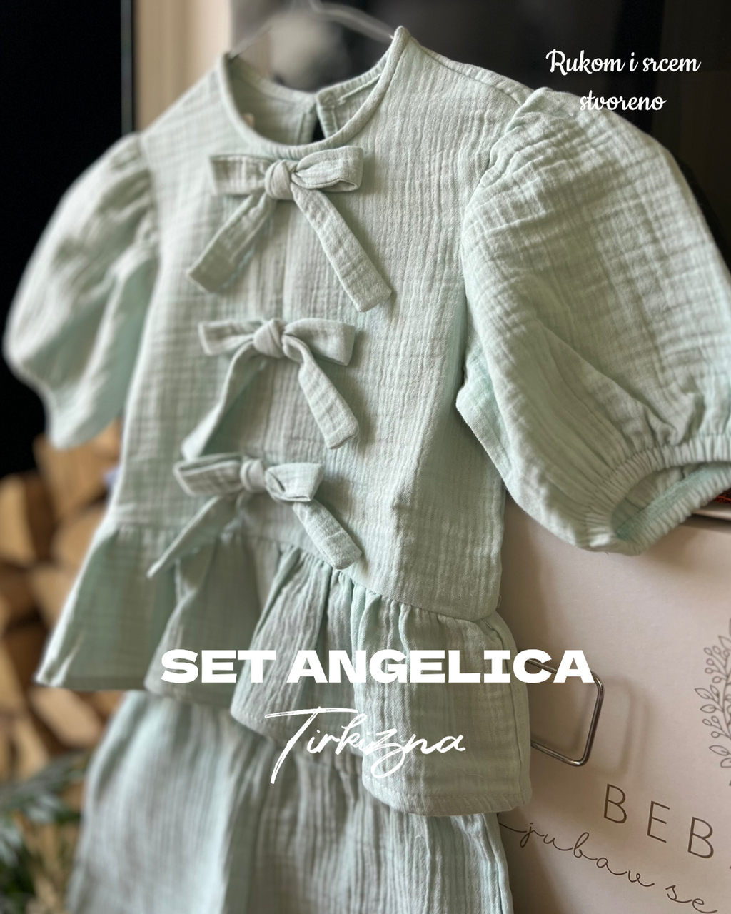 SET ANGELICA - Tirkizna
