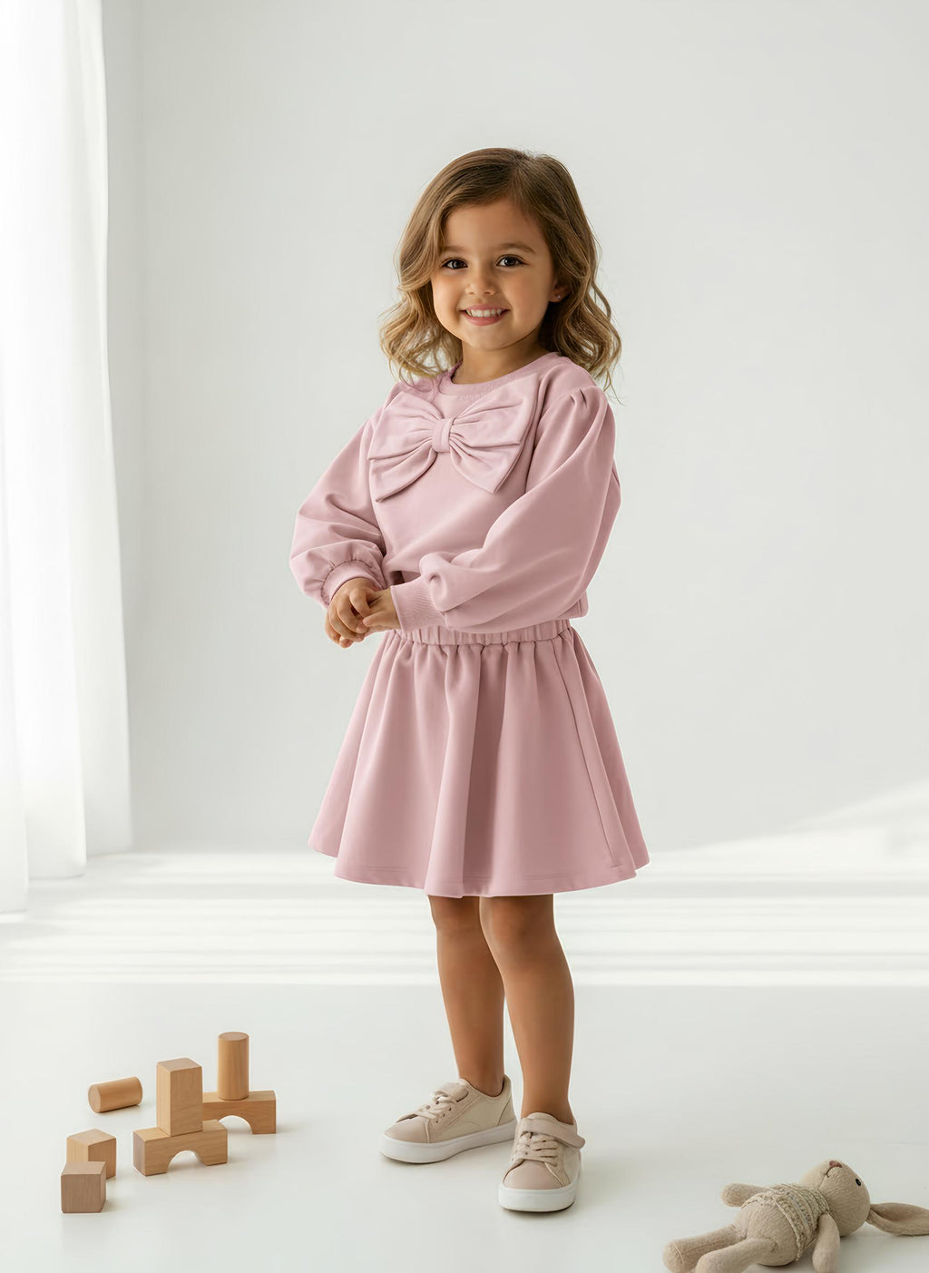 Suknjica - puder roze