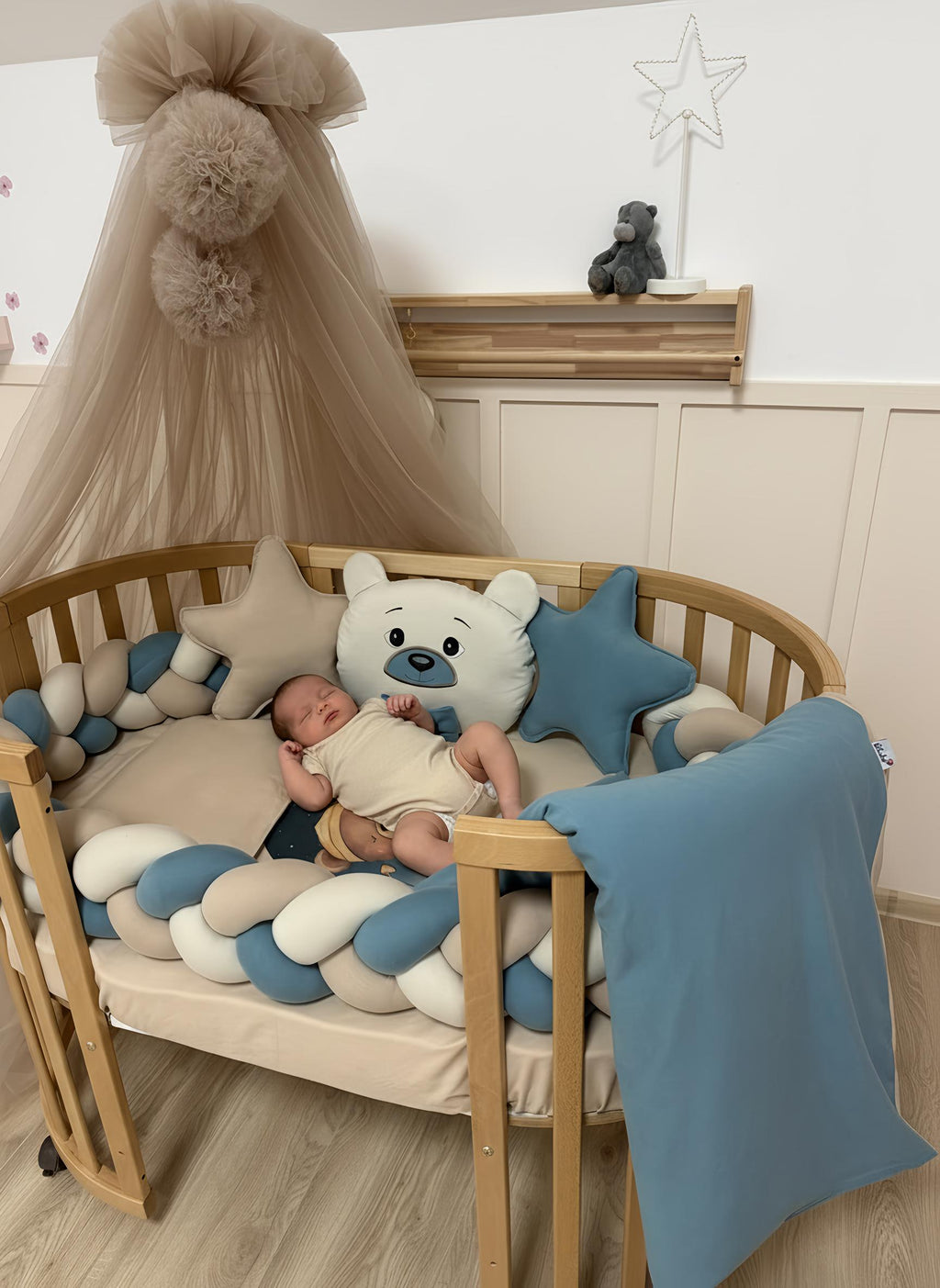 OGRADICA I POSTELJINA ZA KREVETAC - Čika Meda