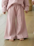 Široki donji deo - puder roze