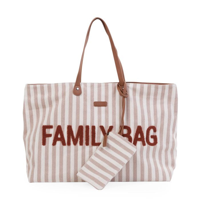 FAMILY BAG ® - Nude/Terracotta
