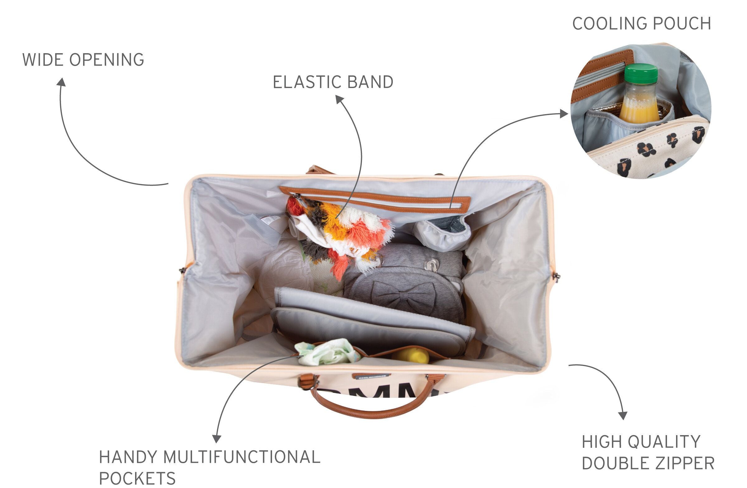 MOMMY BAG ® -  Off white