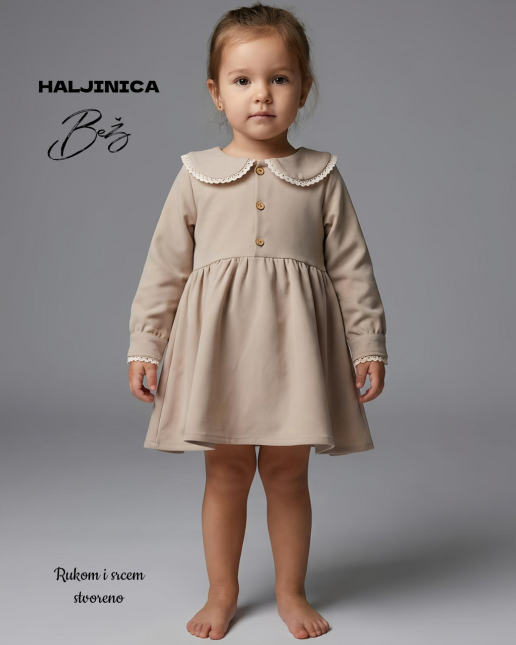 Haljinica Kragnić - Bež