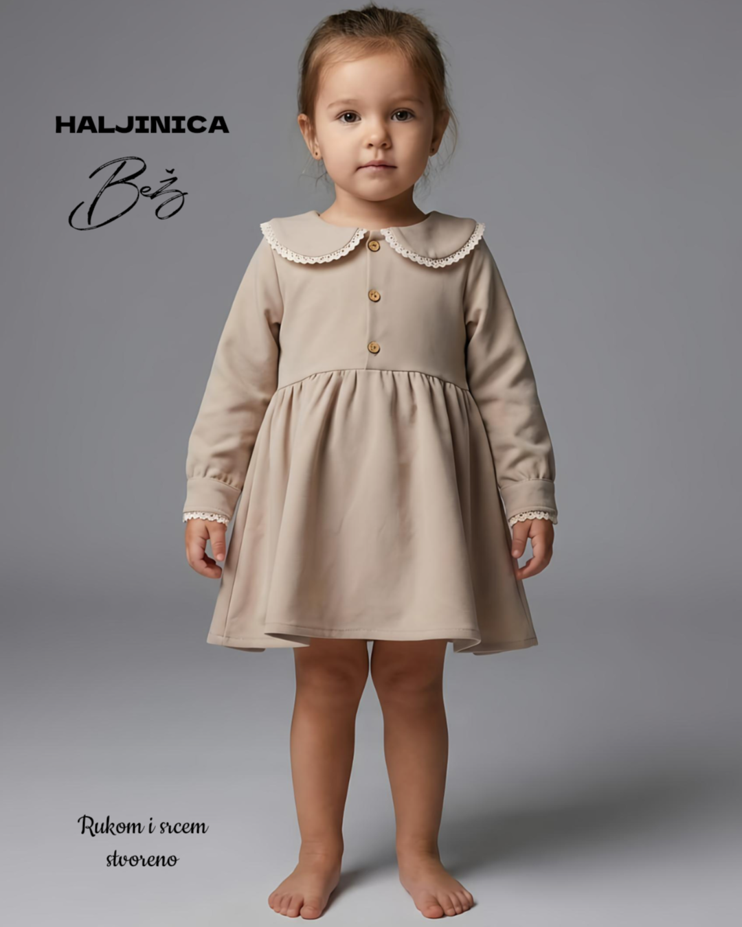 Haljinica Kragnić - Bež