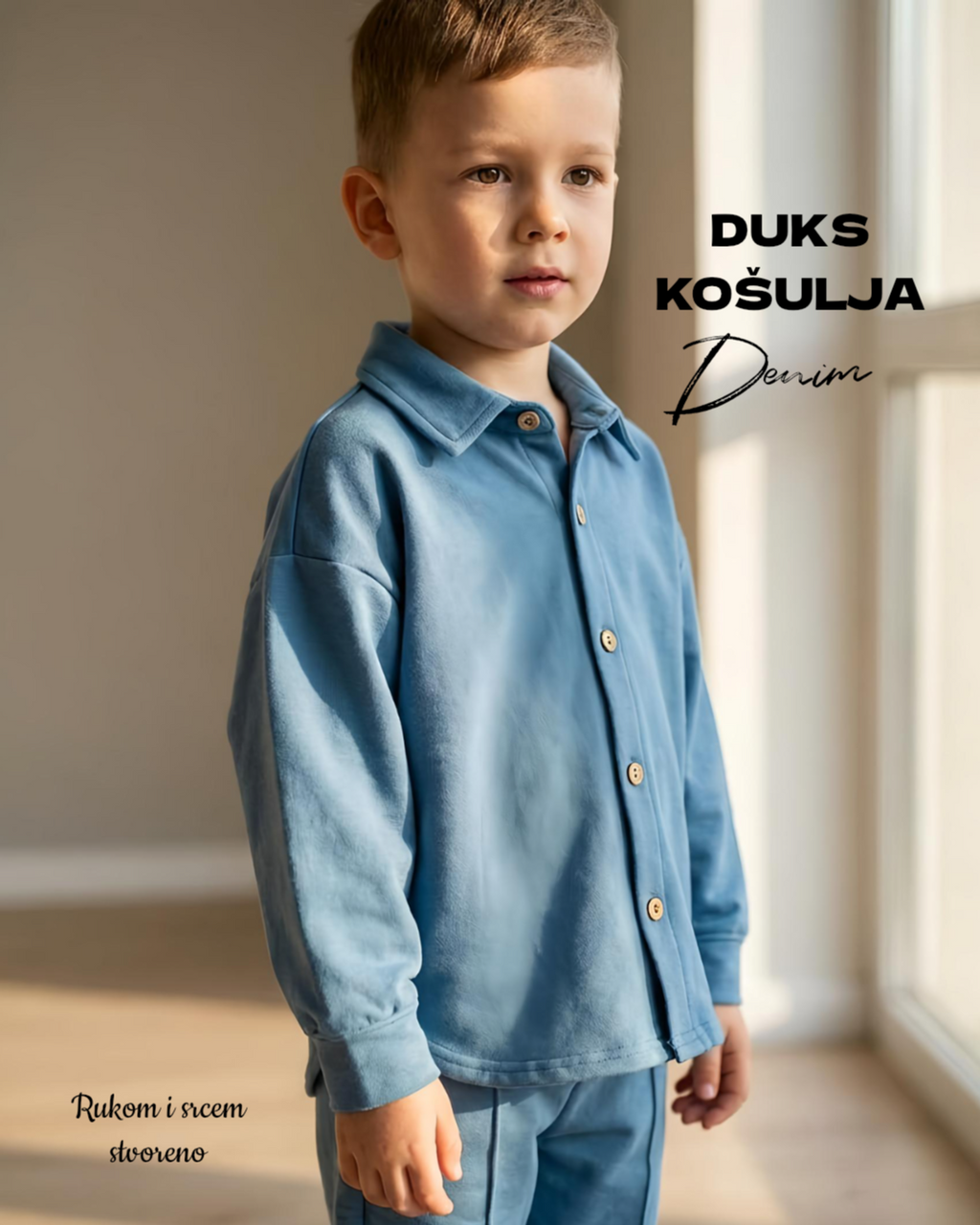 KOŠULJA DUKS - Denim