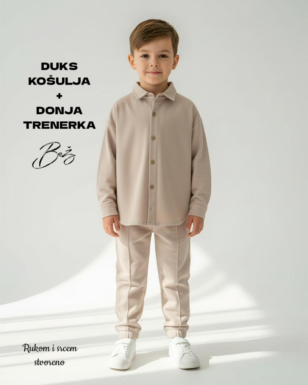 KOŠULJA DUKS - Bež