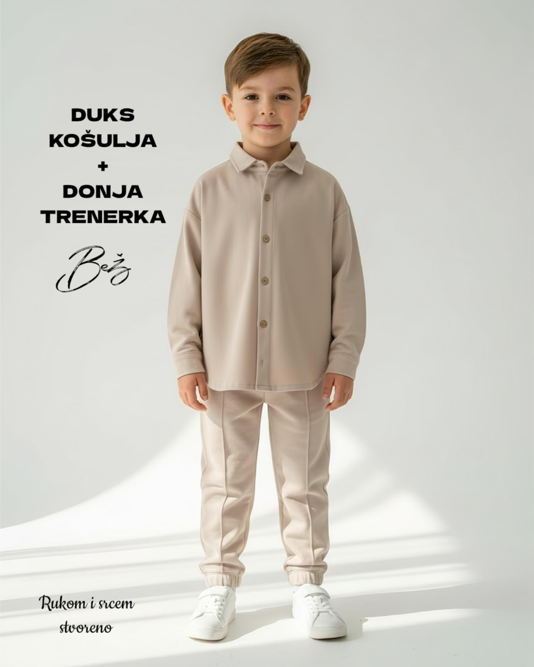 KOŠULJA DUKS - Bež