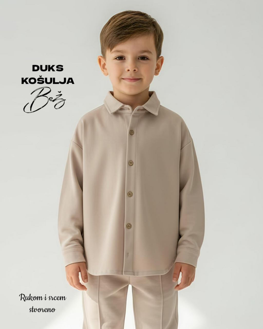 KOŠULJA DUKS - Bež
