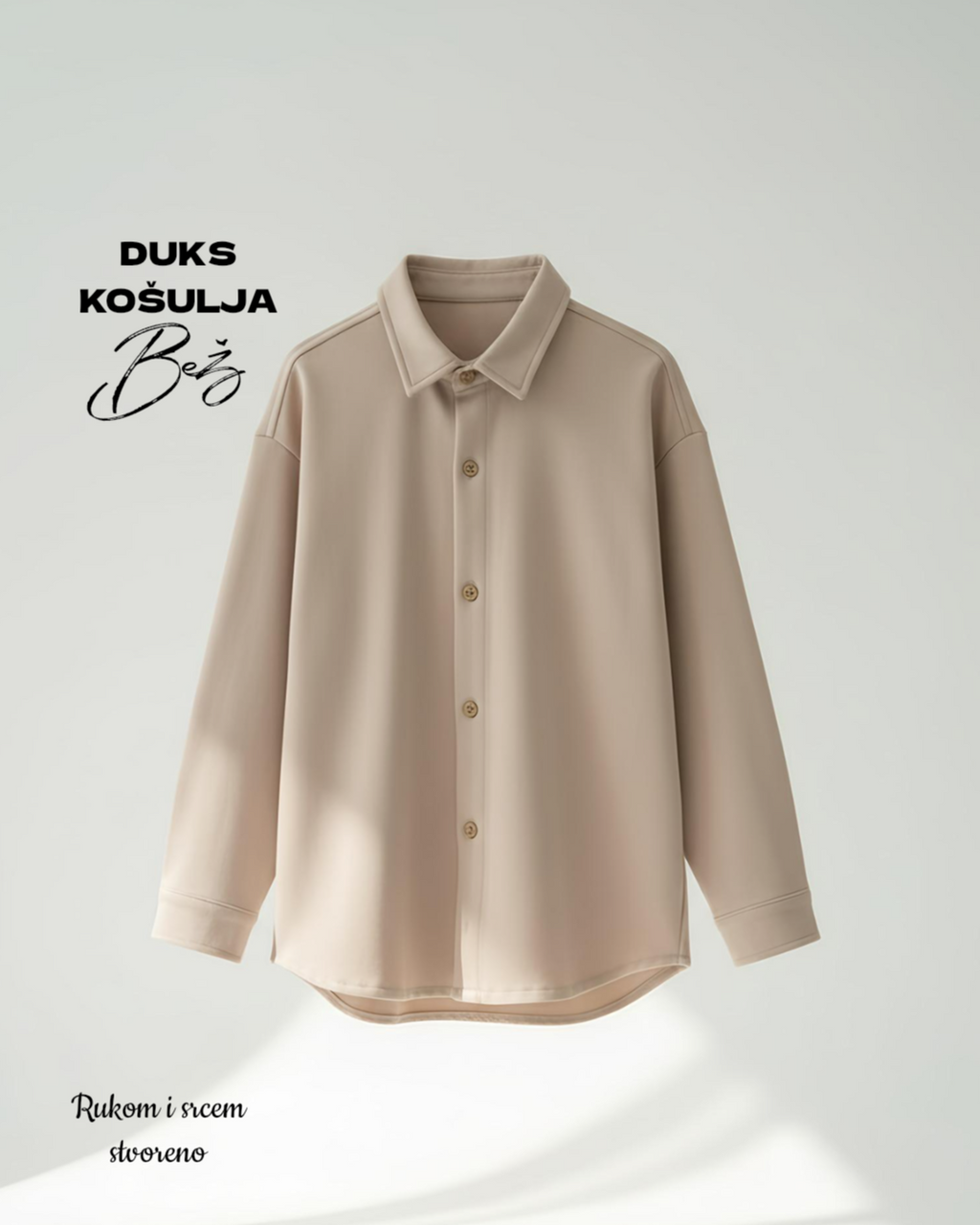 KOŠULJA DUKS - Bež
