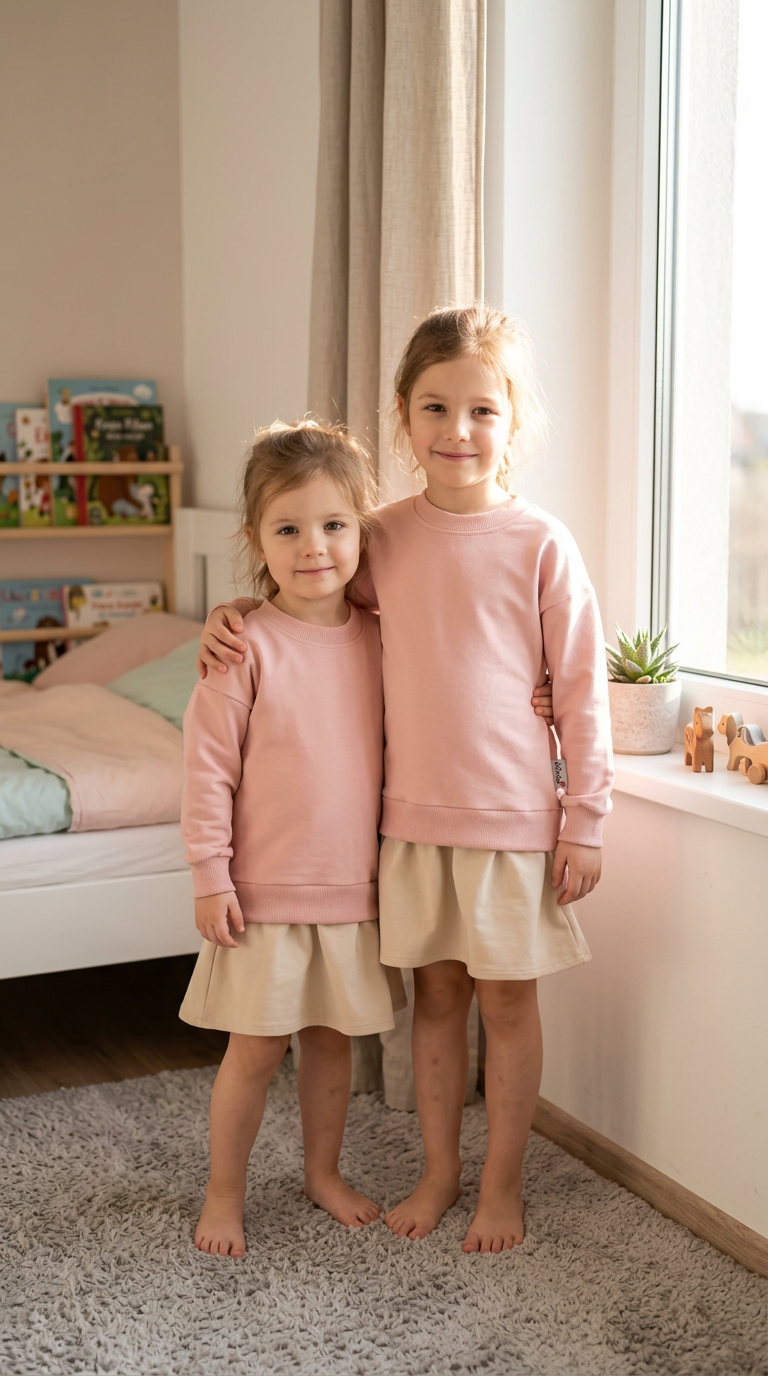 Duks haljinica - puder roze