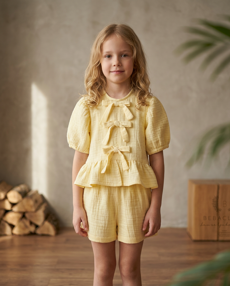 SET ANGELICA - Пастельно-желтый
