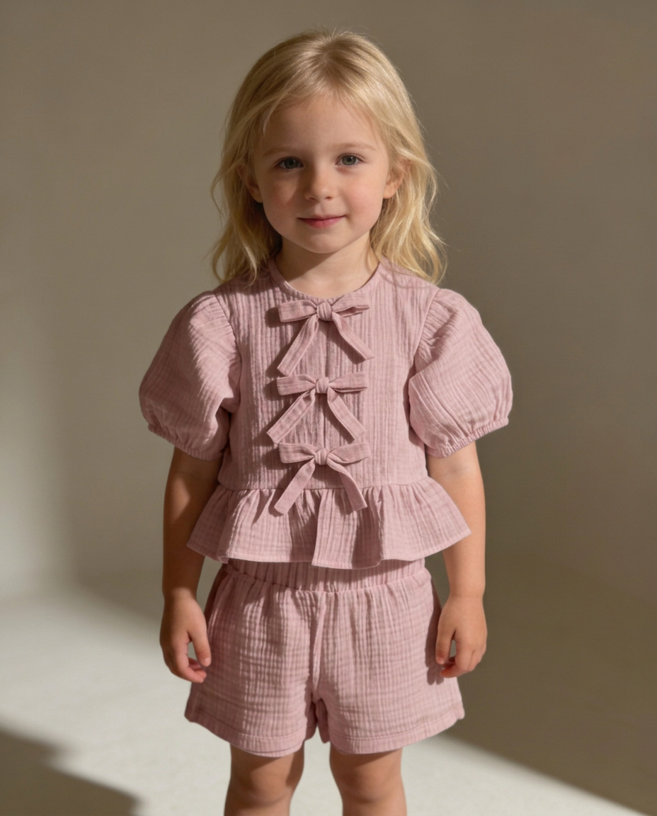 SET ANGELICA - Puder roze