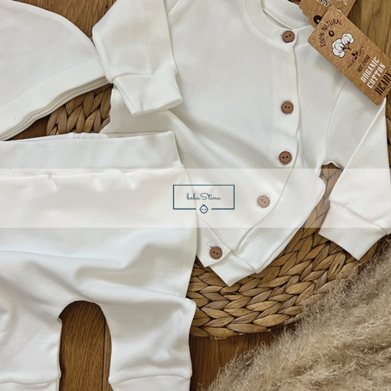 SET ZA IZLAZAK IZ BOLNICE ORGANIC, Beli
